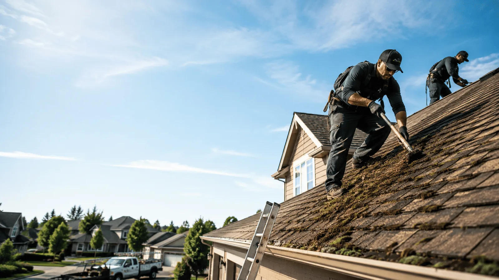 Roof Moss Removal in Fairview, OK near me